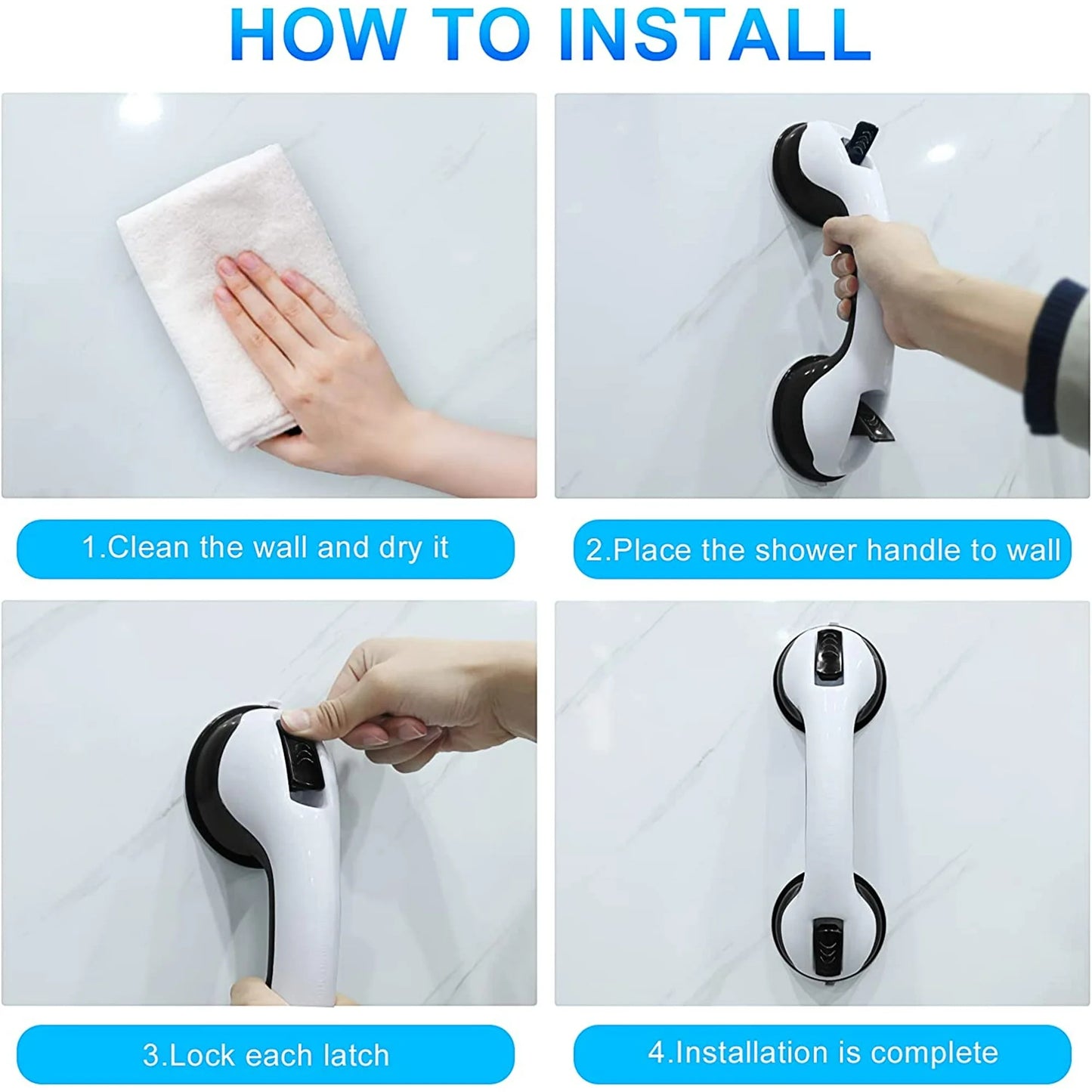 Handfang með sogskálum