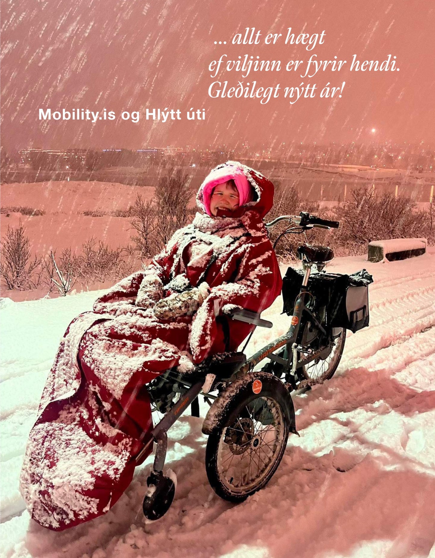 Hlýtt úti - Hjólastólagalli