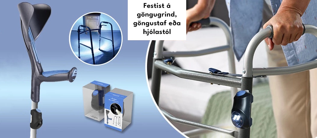 Silverlux öryggisljós frá Herdegen Paris