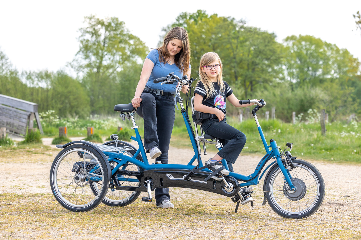 Kivo Plus tandem þríhjól