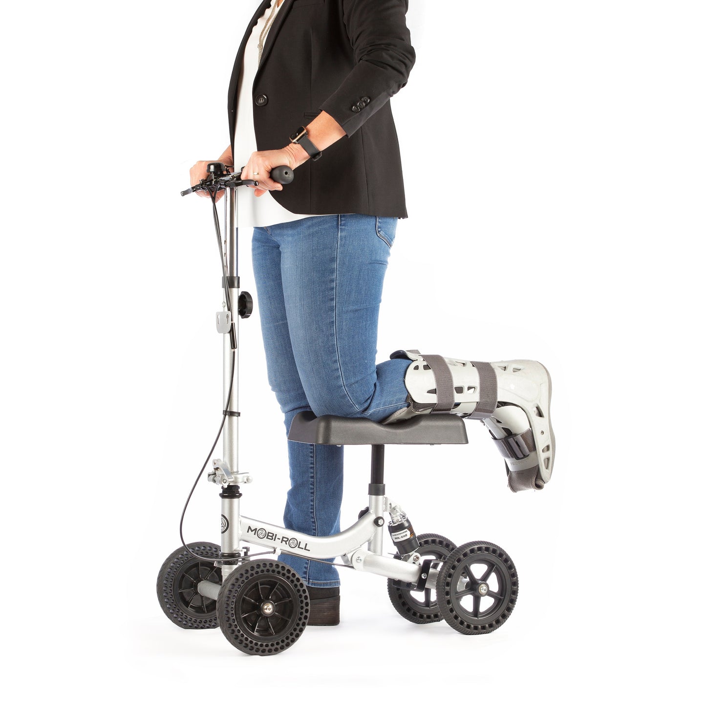 Mobi-Roll hnéhjól stór dekk