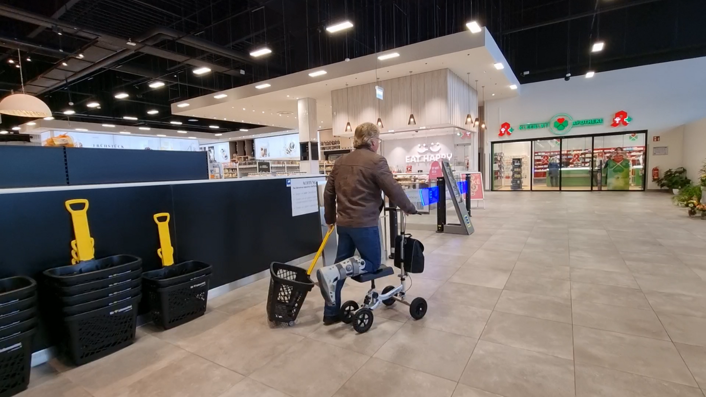 Mobi-Roll hnéhjól stór dekk