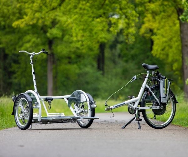 Van Raam VeloPlus hjól með hjólastóla rampi
