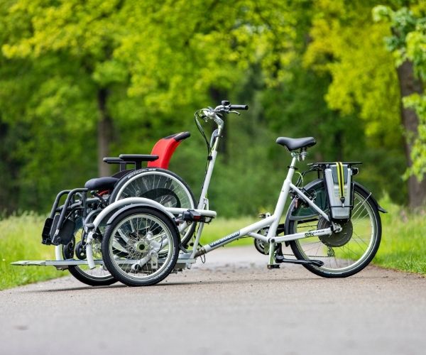 Van Raam VeloPlus hjól með hjólastóla rampi