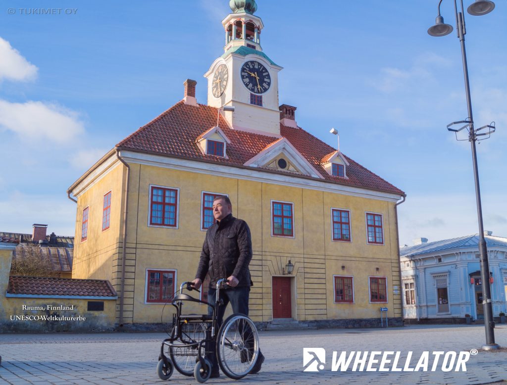 Wheellator - Göngugrind/Hjólastóll