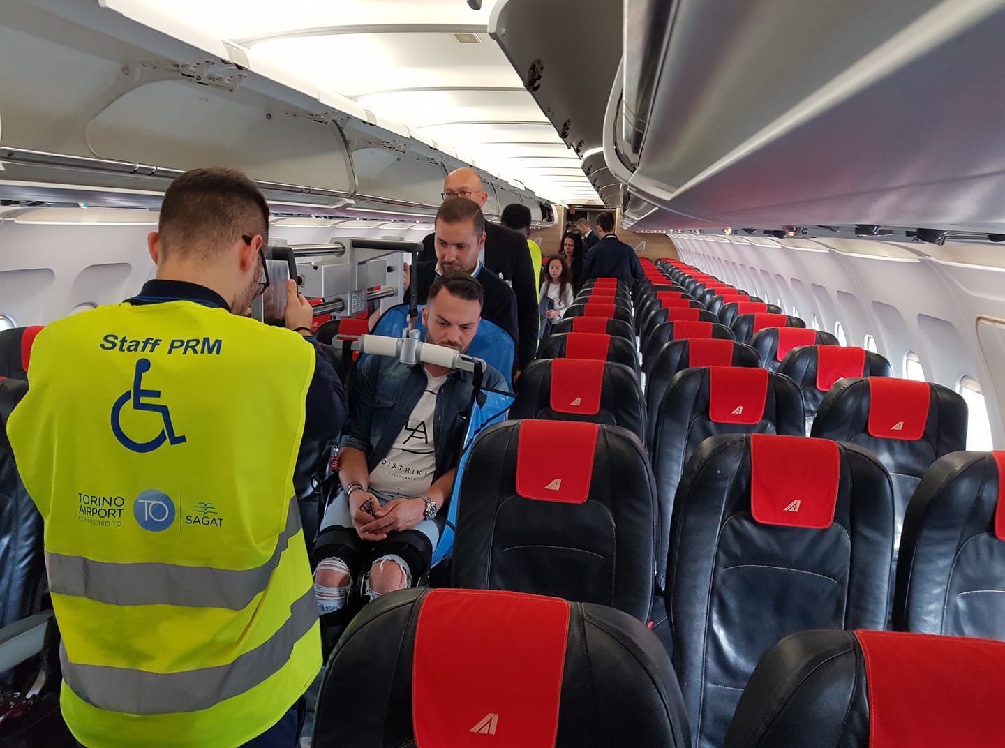 Mobby PRM-Lift í flugvélar