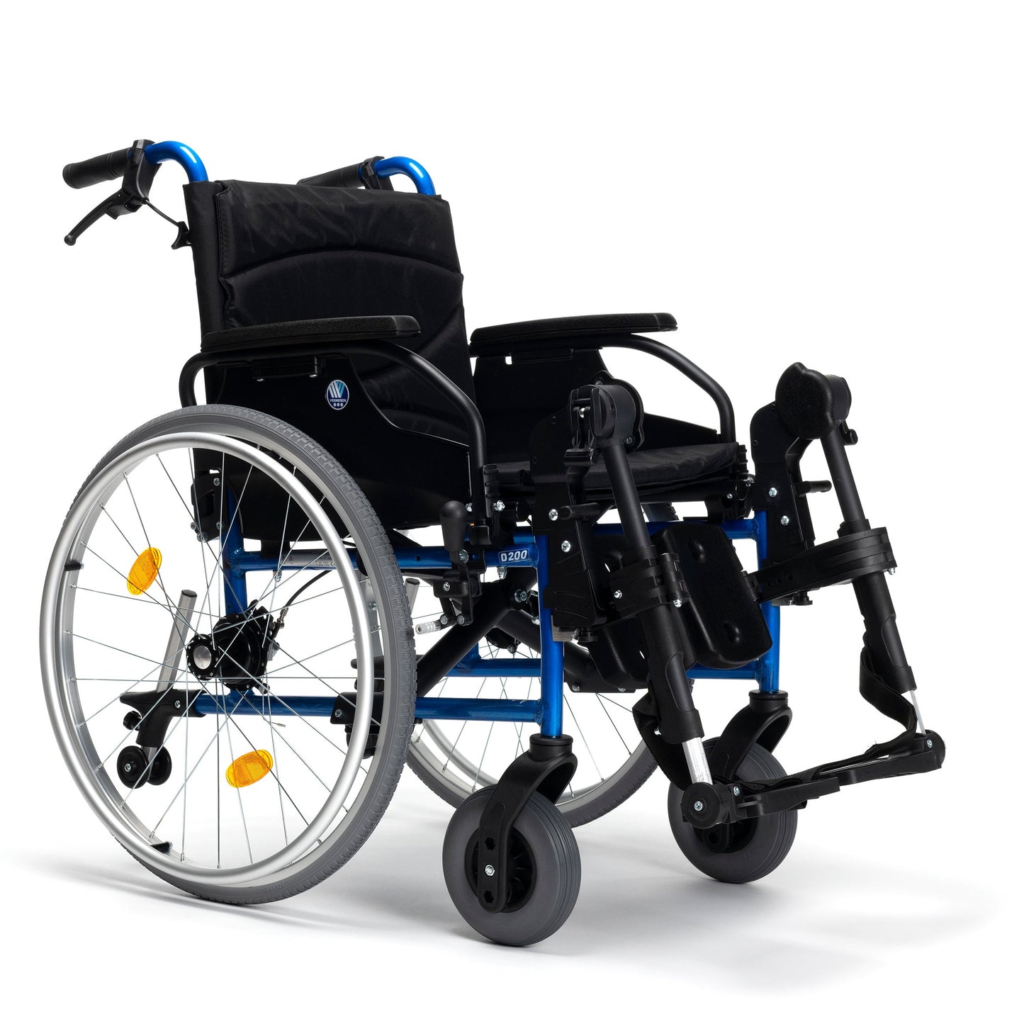 Vermeiren fótafjalir upphækkanlegar á D200 hjólastól