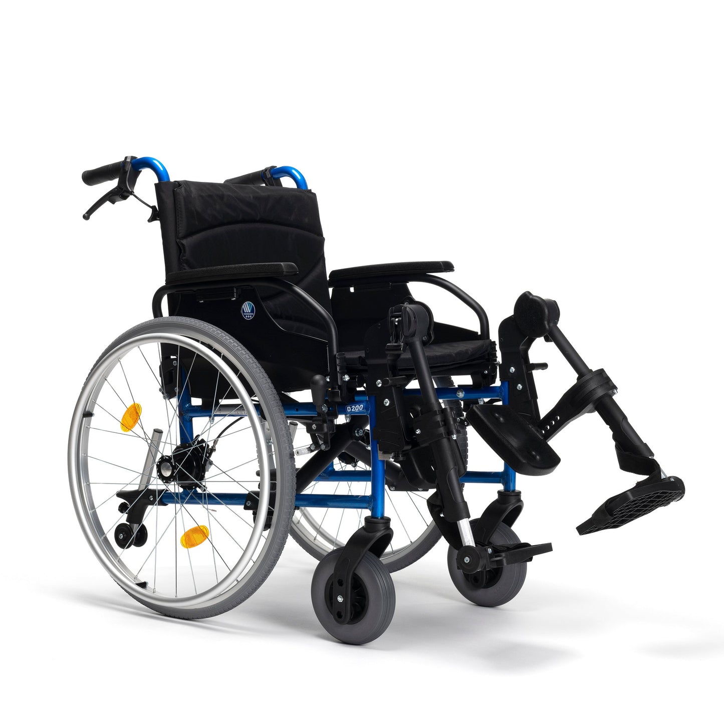 Vermeiren fótafjalir upphækkanlegar á D200 hjólastól