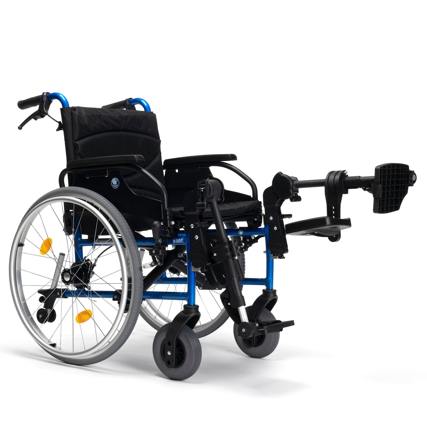 Vermeiren fótafjalir upphækkanlegar á D200 hjólastól