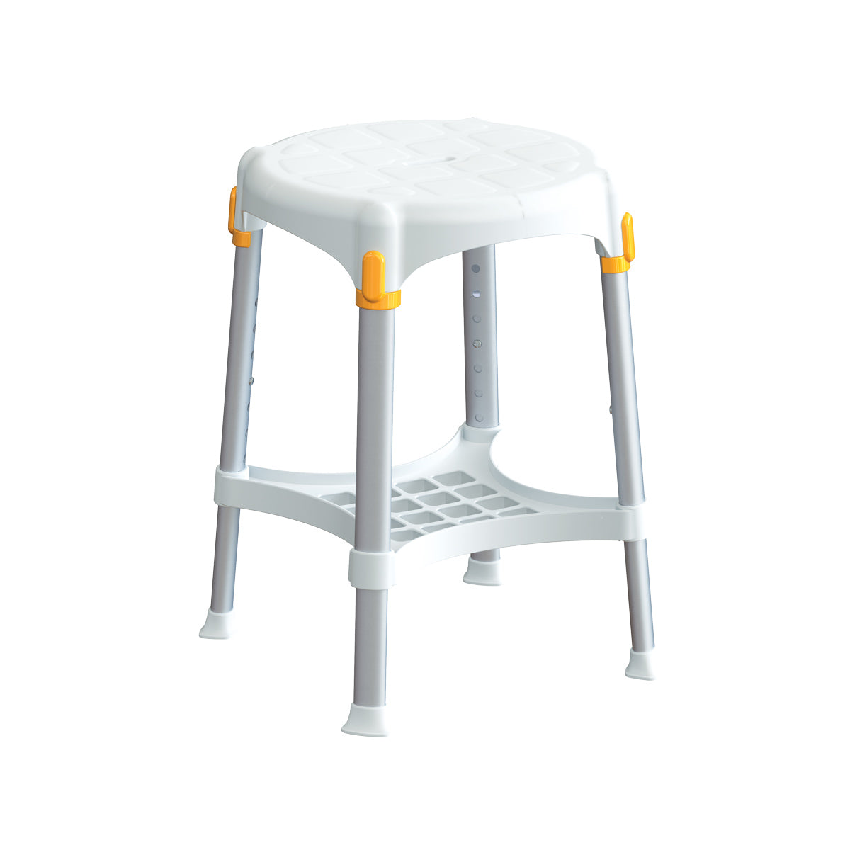 King Kringlóttur baðkollur hækkanlegur með bakka