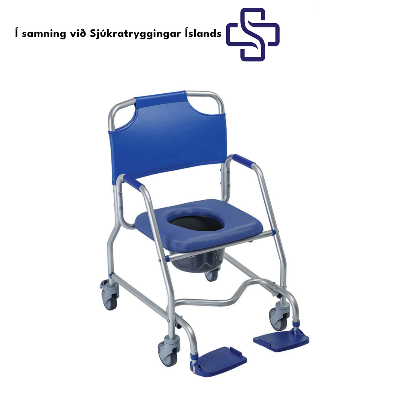 OBANA Sturtu og salernisstóll á hjólum frá Herdegen Paris