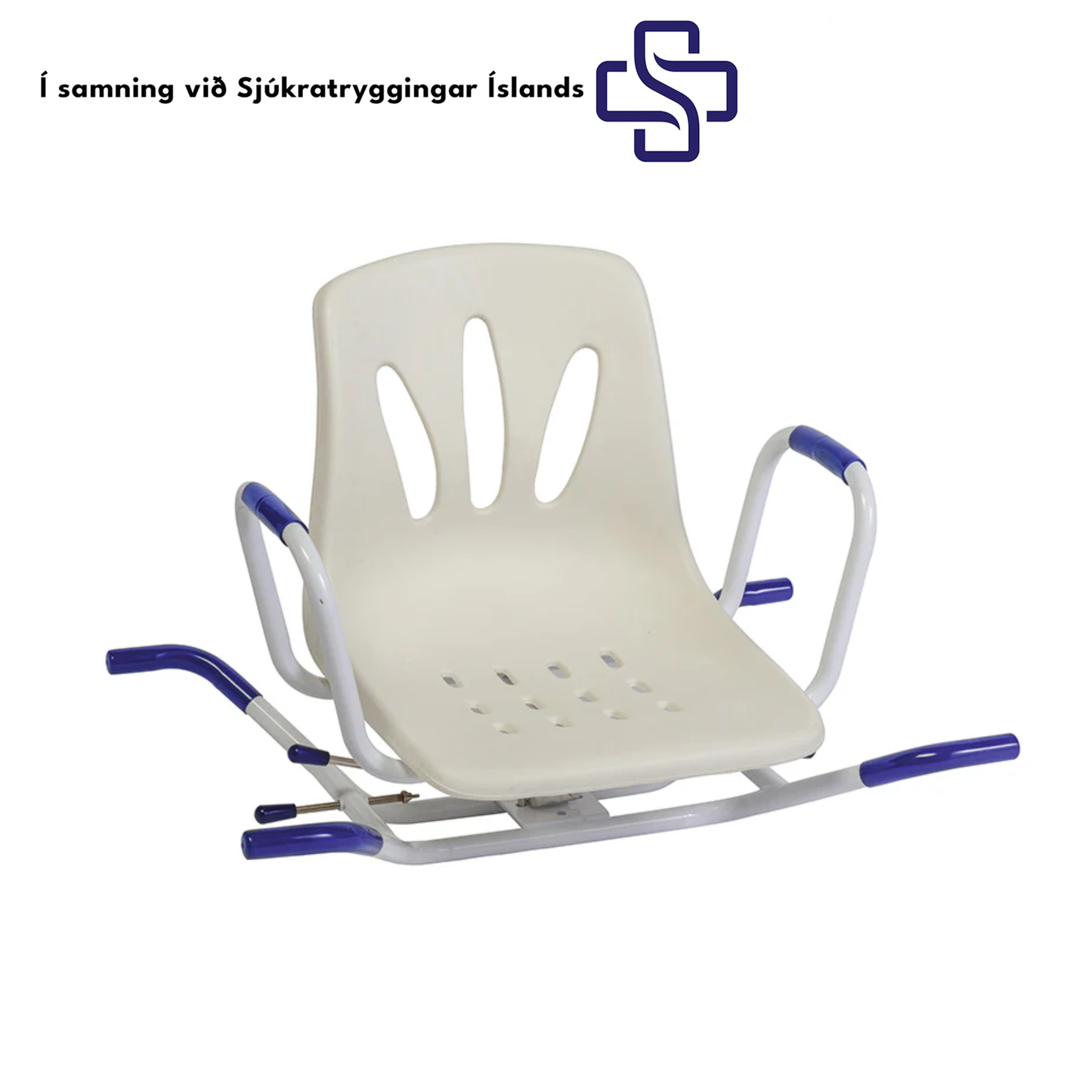 Snúningsbaðsæti úr ryðfríu stáli frá Herdegen Paris