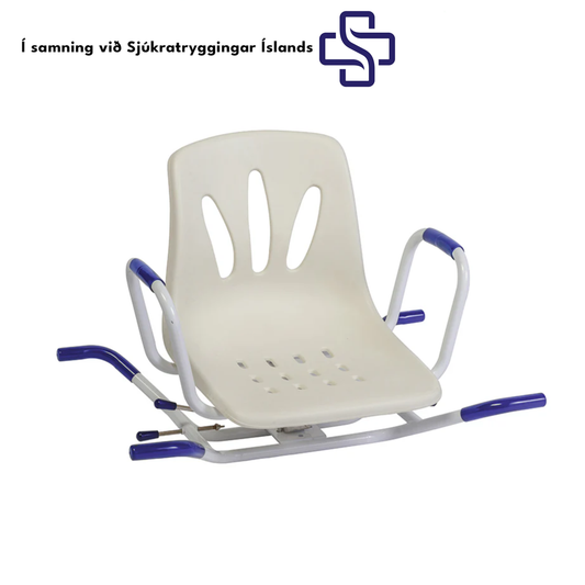 Snúningsbaðsæti úr ryðfríu stáli frá Herdegen Paris