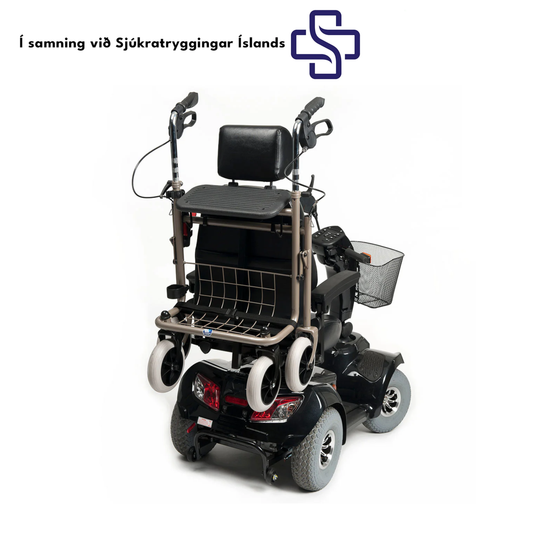 Vermeiren festing fyrir göngugrind fyrir Ceres SE og Karma 747 Rafskutlur